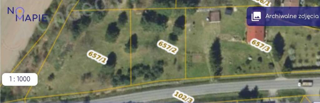 Działka budowlana 3989 m², Niegosławice - zdjęcie 1