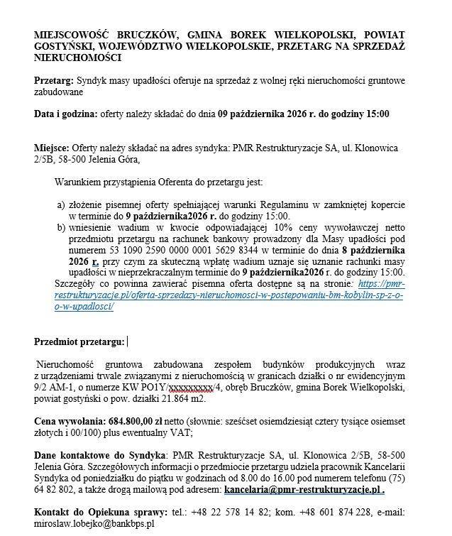 Magazyn na sprzedaż, 21864 m², Bruczków - zdjęcie 2