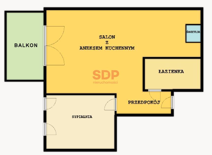 Mieszkanie 51 m², Wrocław, Madalińskiego A.J. - zdjęcie 9