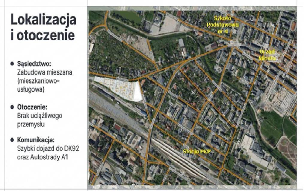 Działka inwestycyjna 2,38&nbsp;ha, Kutno, Mickiewicza - zdjęcie 3