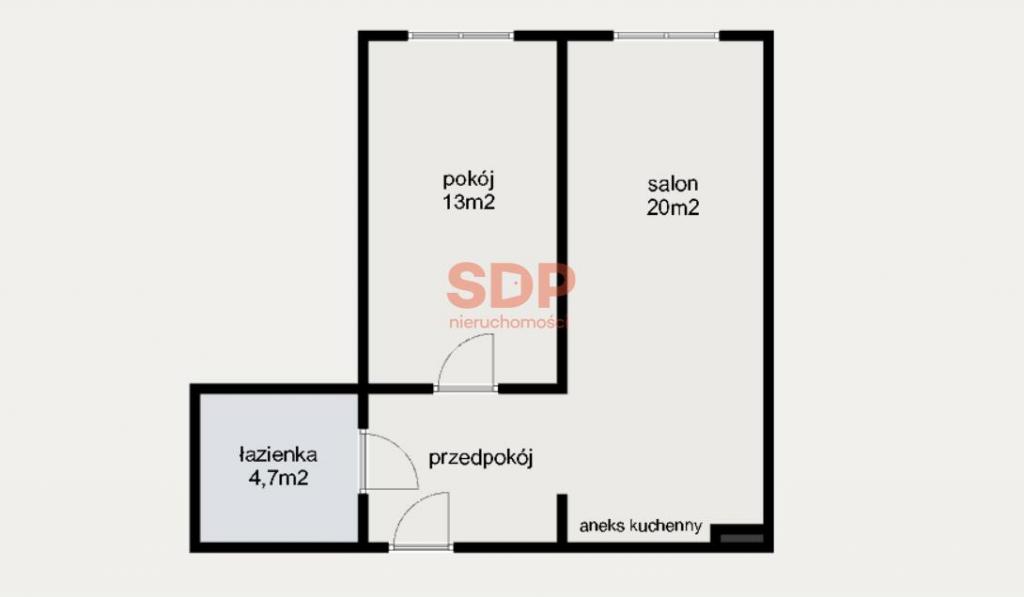 Mieszkanie 41&nbsp;m², Wrocław, Krasińskiego Zygmunta - zdjęcie 6