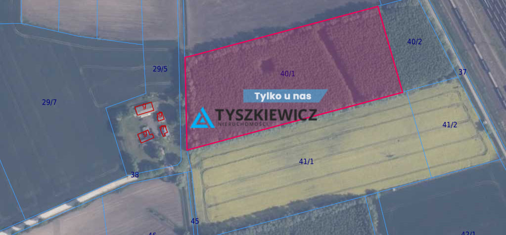 Działka przemysłowa produkcyjna składowa bocznica - zdjęcie 1