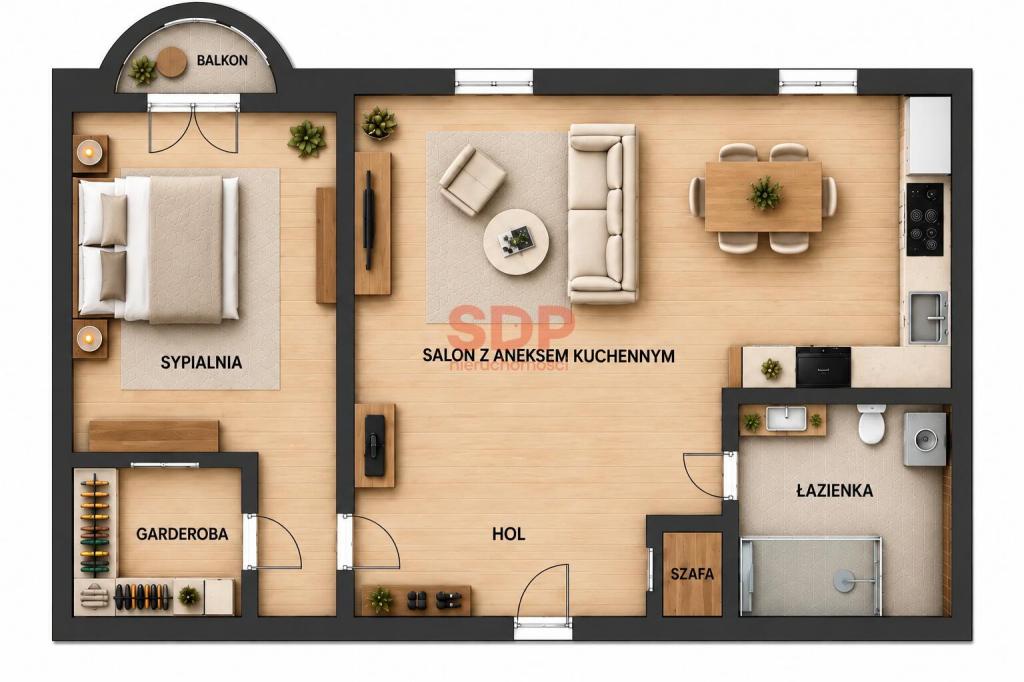 Mieszkanie 52 m², Wrocław, Ślężna - zdjęcie 16