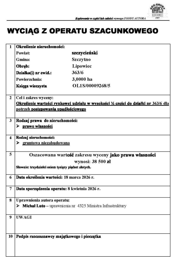 Działka rolna 3,00&nbsp;ha, Lipowiec - zdjęcie 4