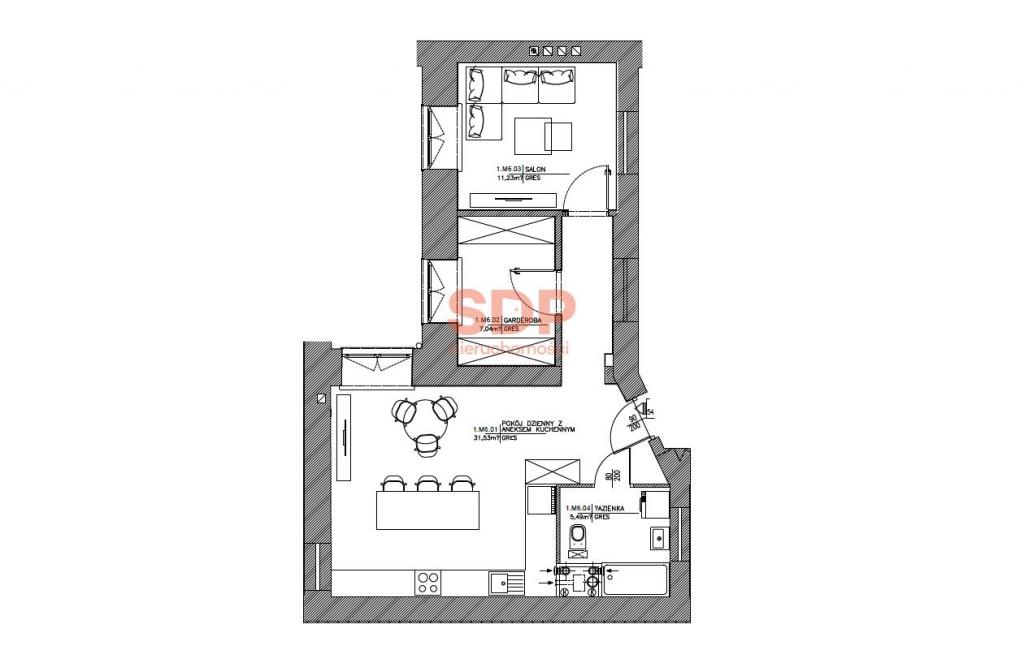 Mieszkanie 55 m², Łódź, Nawrot - zdjęcie 6