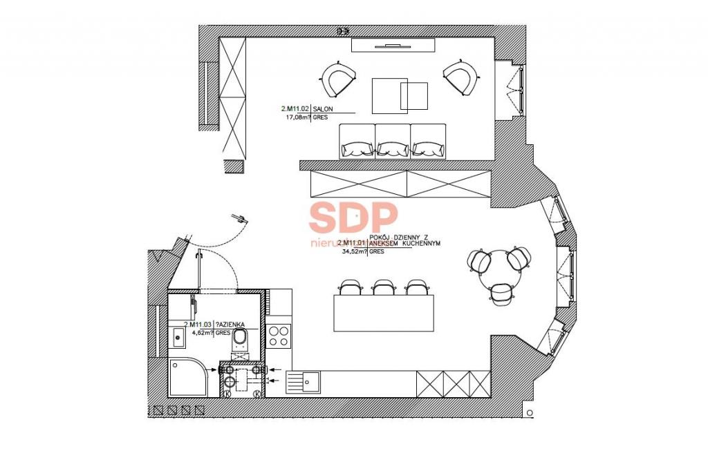 Mieszkanie 56&nbsp;m², Łódź, Nawrot - zdjęcie 5