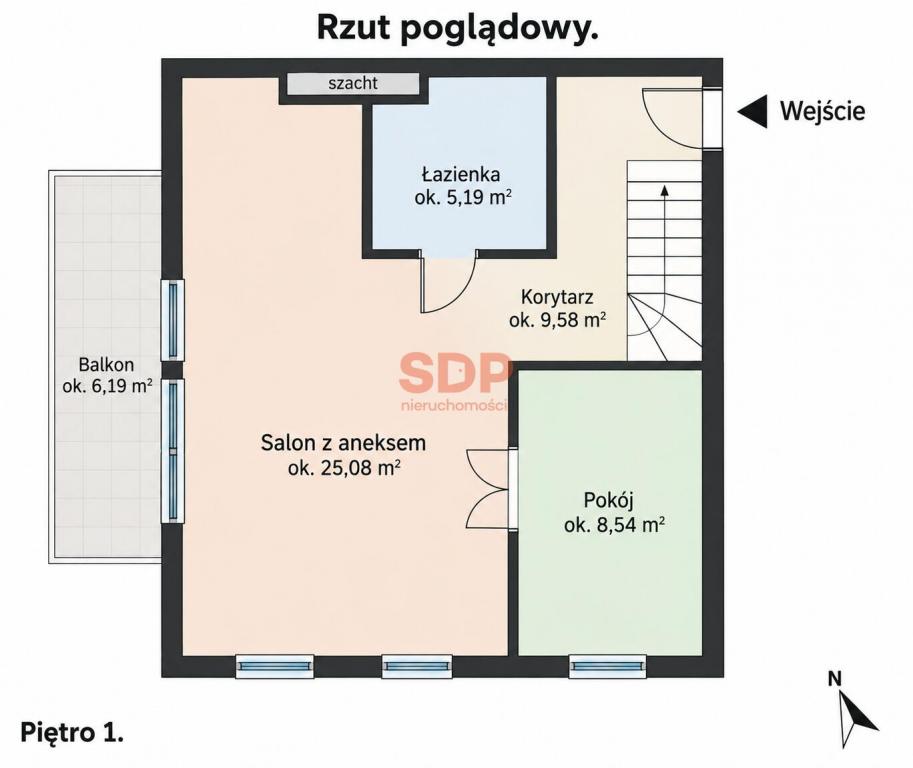Mieszkanie 86 m², Siechnice, Mieszczańska - zdjęcie 17