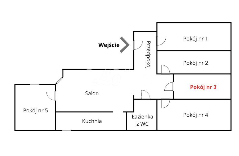 Mieszkanie 12&nbsp;m², Szczecin, Kaszubska - zdjęcie 13