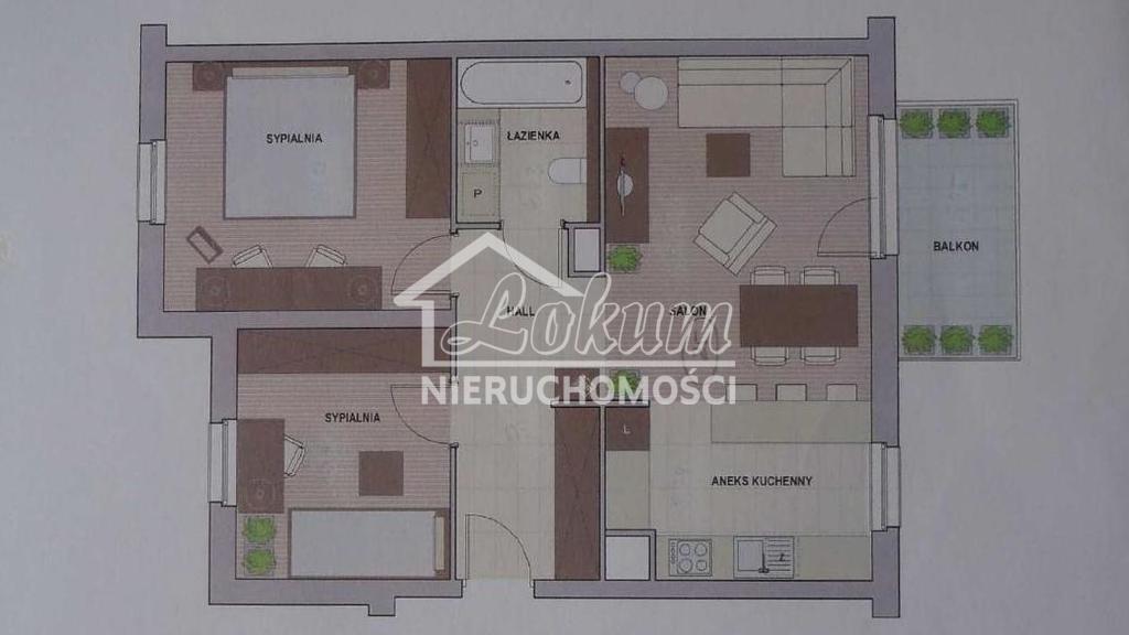 Mieszkanie 62,96&nbsp;m², Szczecin, Parkowa - zdjęcie 16