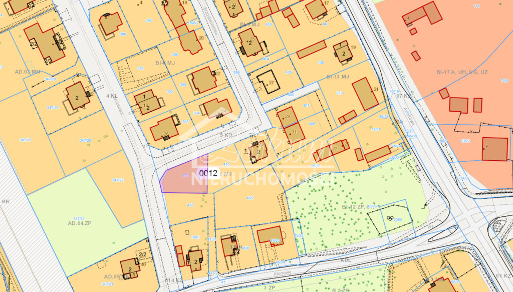 Działka budowlana 572&nbsp;m², Police - zdjęcie 2