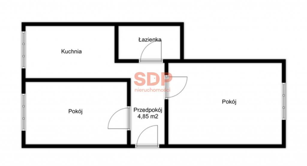 Mieszkanie 44 m², Wrocław, Hubska - zdjęcie 8