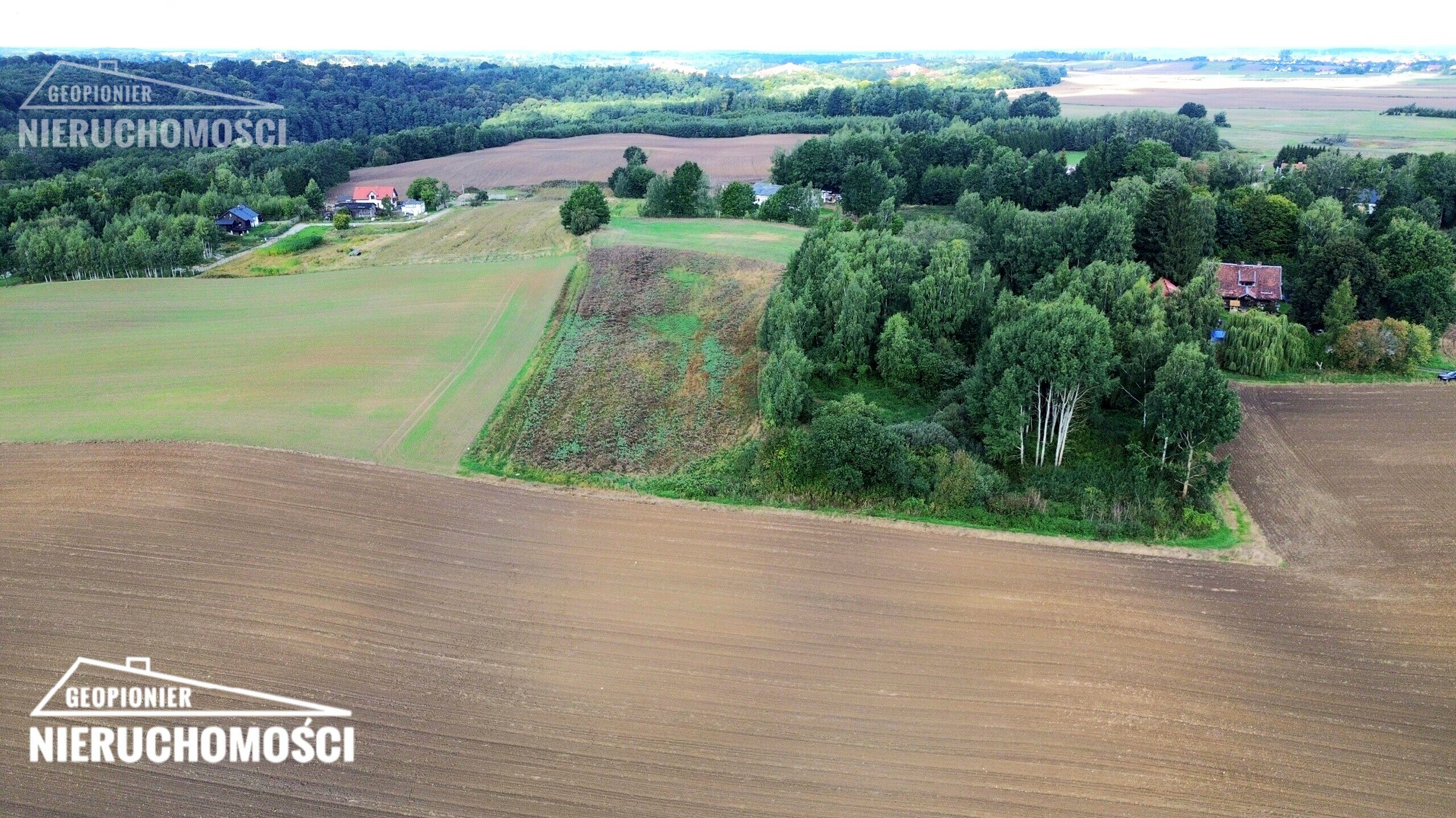Ostróda - Kajkowo - Cibory, działka budowlana 1004 m2 - zdjęcie 9