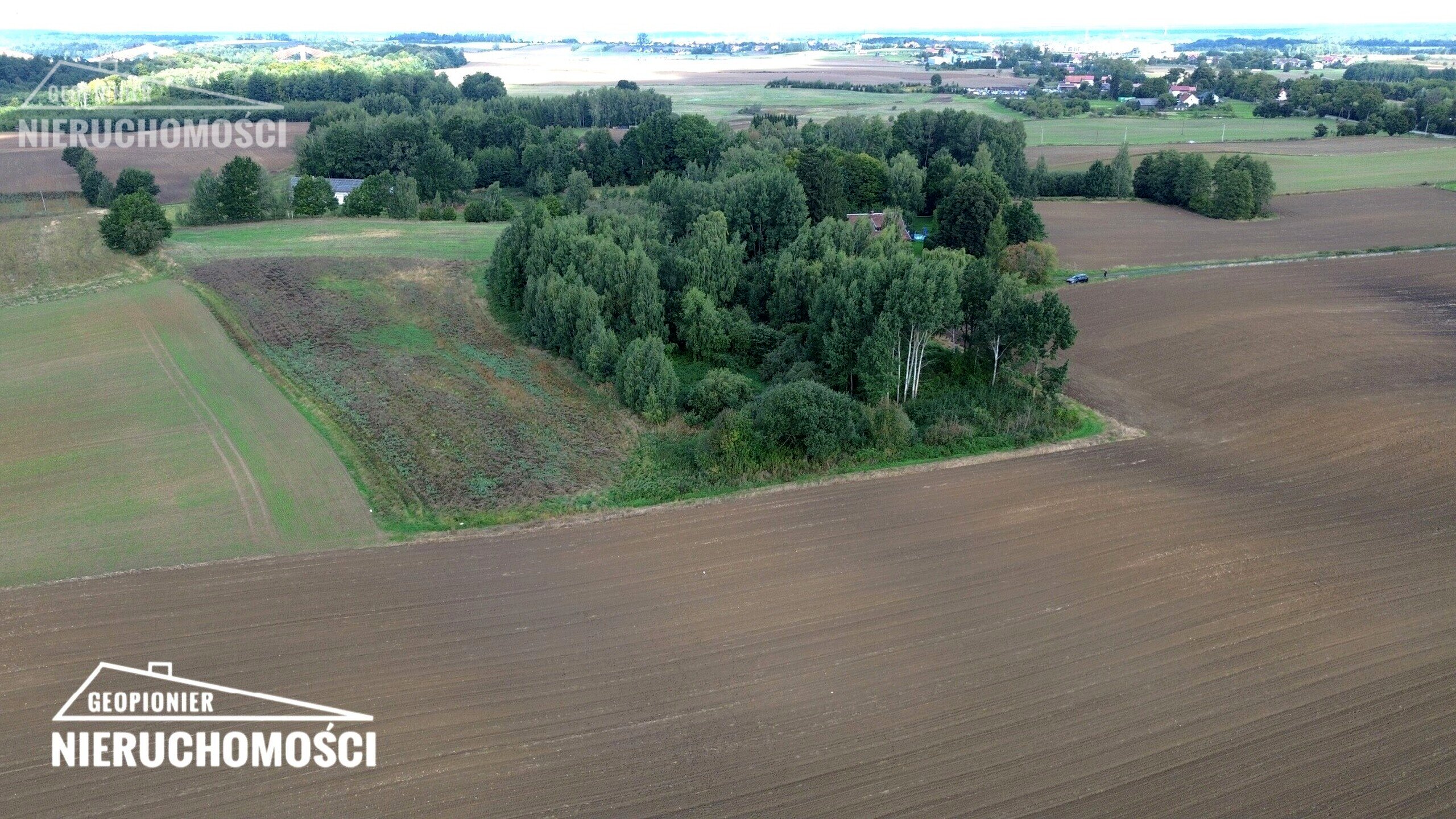 Ostróda - Kajkowo - Cibory, działka budowlana 1004 m2 - zdjęcie 1