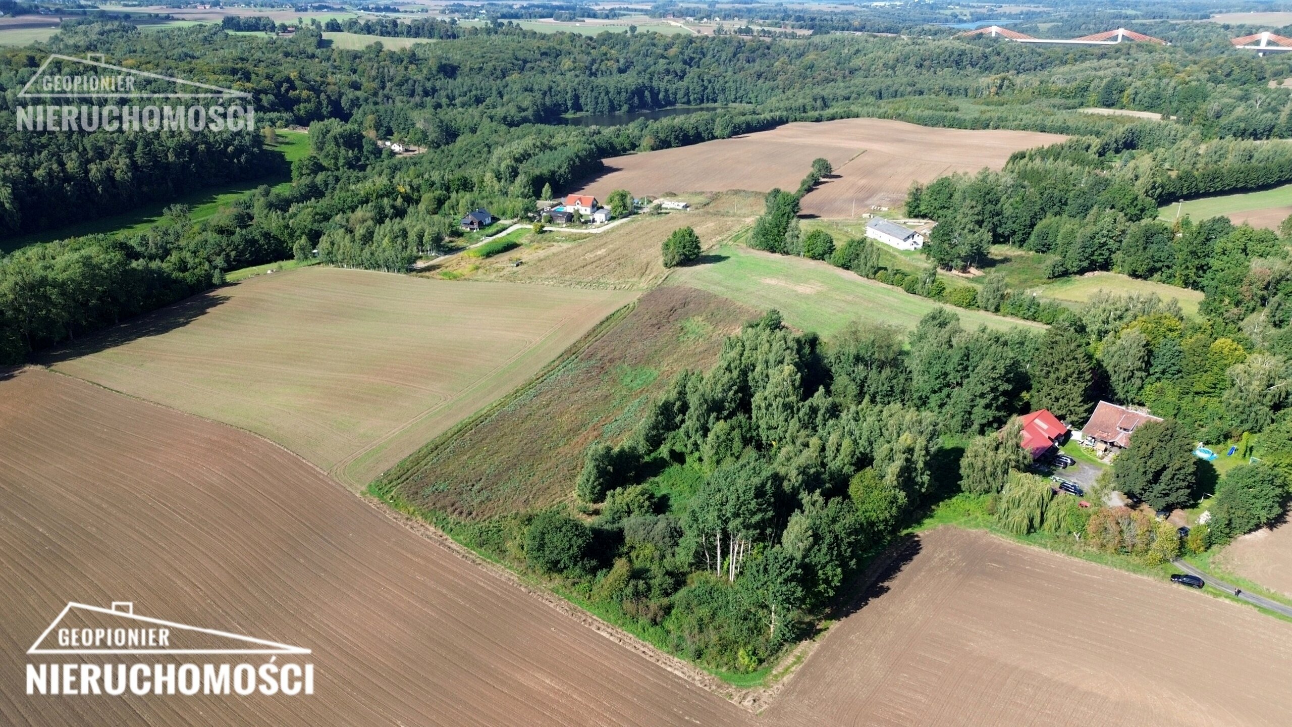 Ostróda - Kajkowo - Cibory, działka budowlana 1004 m2 - zdjęcie 4