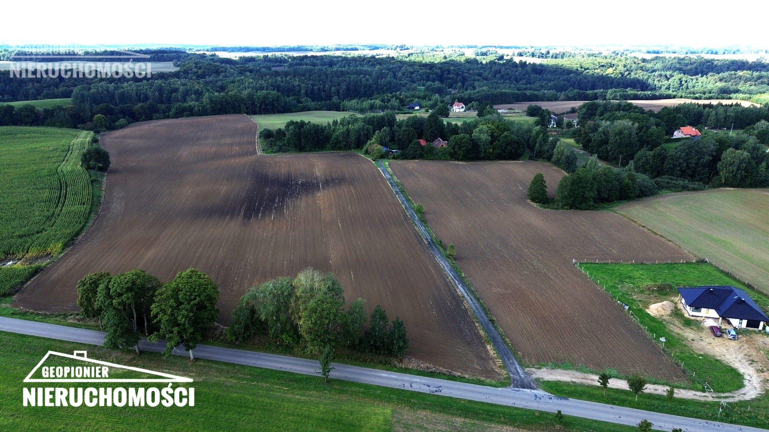 Ostróda - Kajkowo - Cibory, działka budowlana 1004 m2 - zdjęcie 11