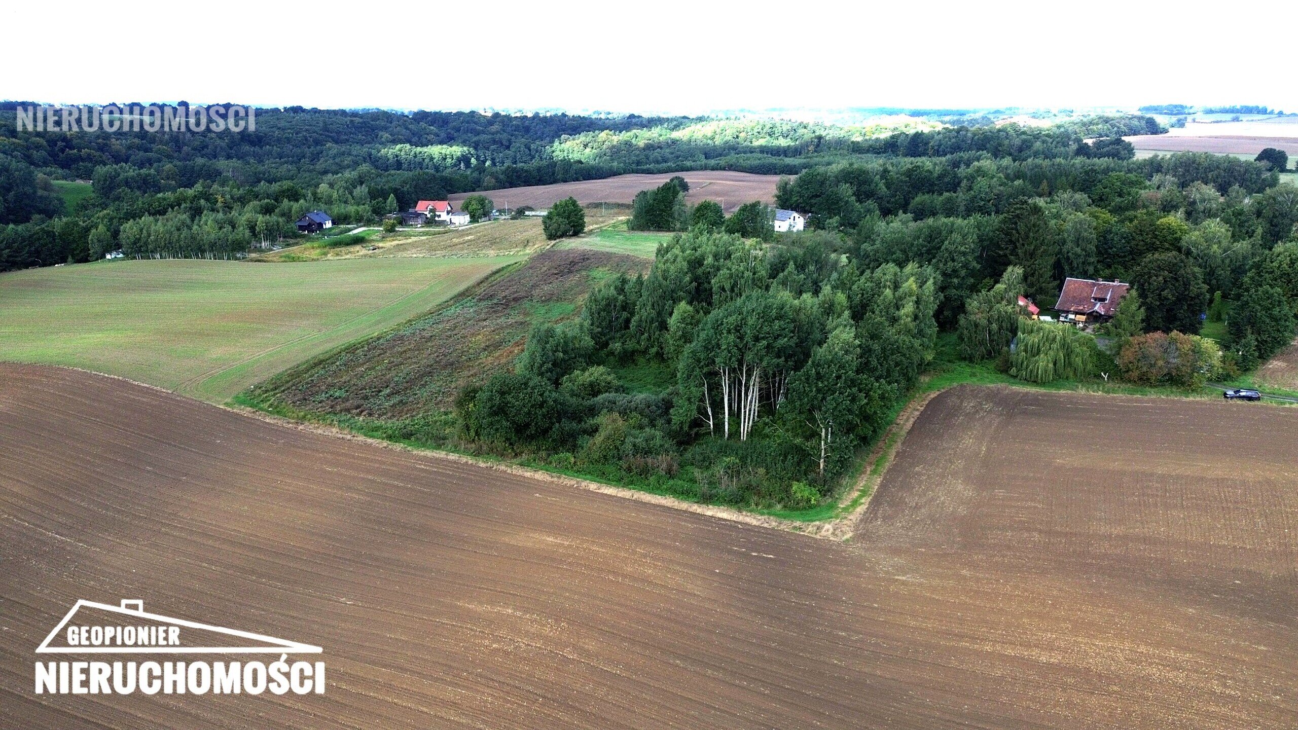 Ostróda - Kajkowo - Cibory, działka budowlana 1004 m2 - zdjęcie 7