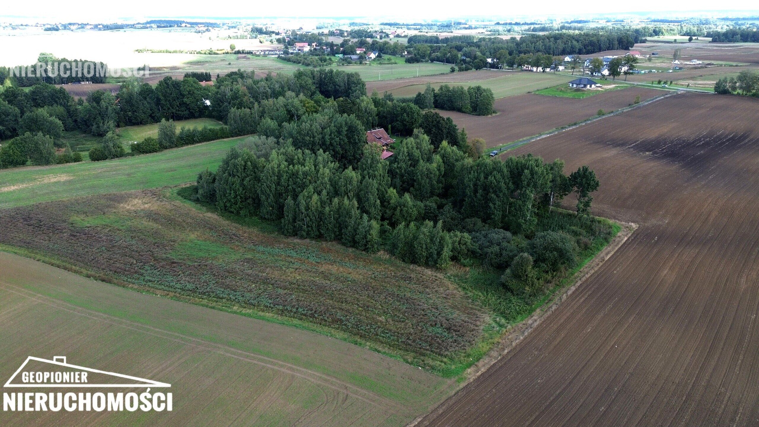 Ostróda - Kajkowo - Cibory, działka budowlana 1004 m2 - zdjęcie 12