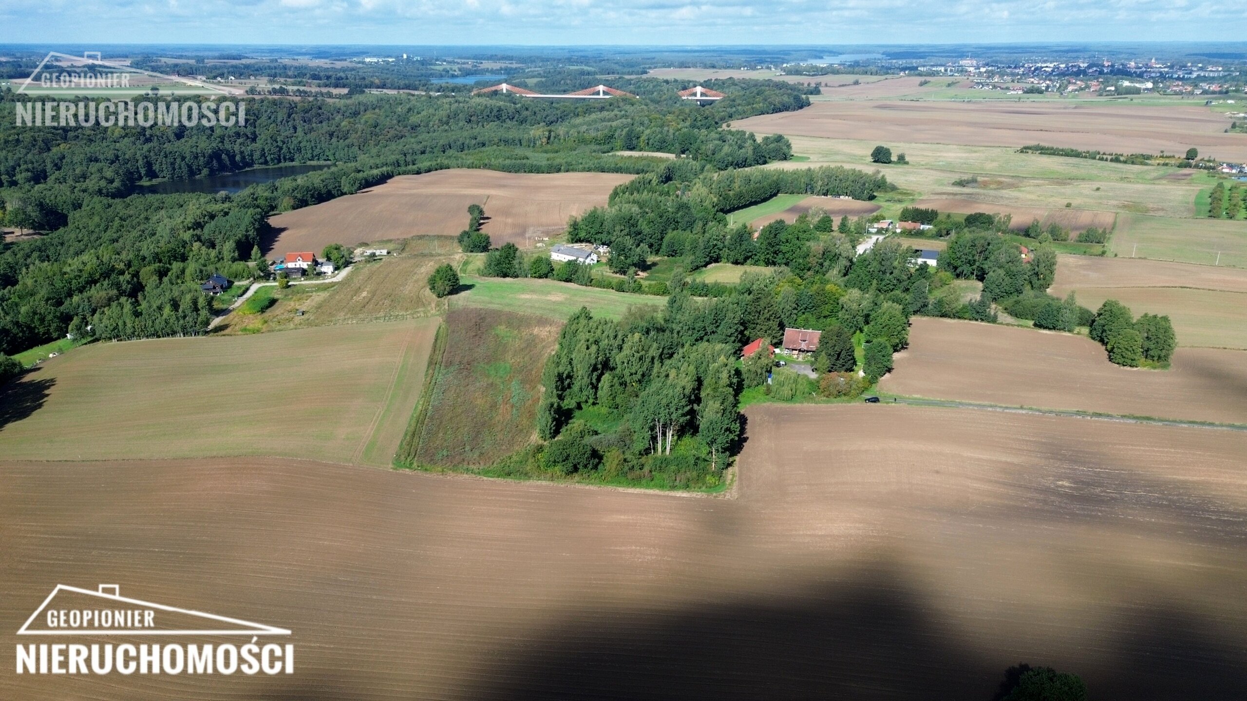 Ostróda - Kajkowo - Cibory, działka budowlana 1004 m2 - zdjęcie 2