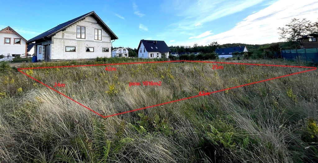 Działka budowlana 1016 m², Somonino, Witosławy - zdjęcie 1