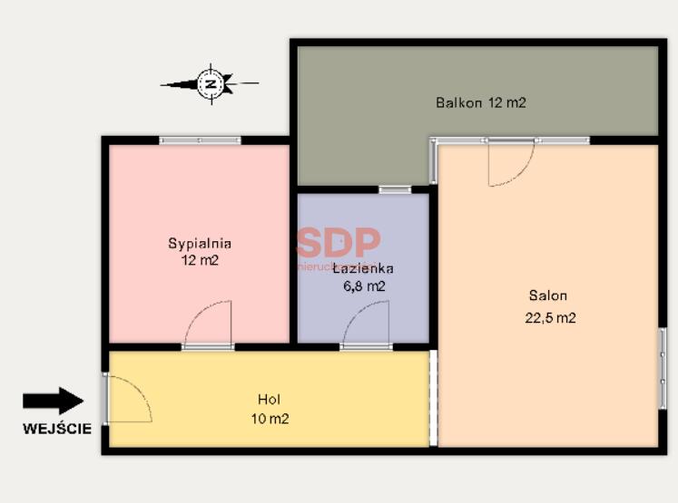 Mieszkanie 51 m², Łódź, Srebrna - zdjęcie 12