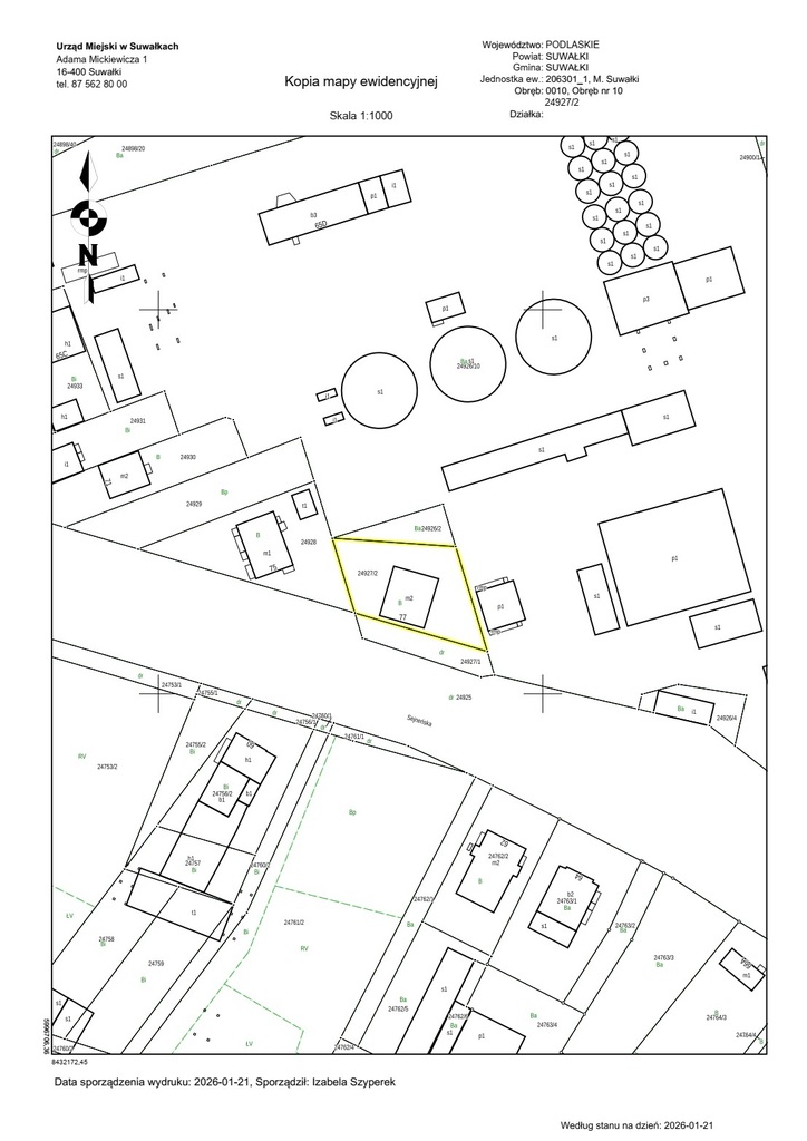Mieszkanie 50,11&nbsp;m², Suwałki, Sejneńska - zdjęcie 2