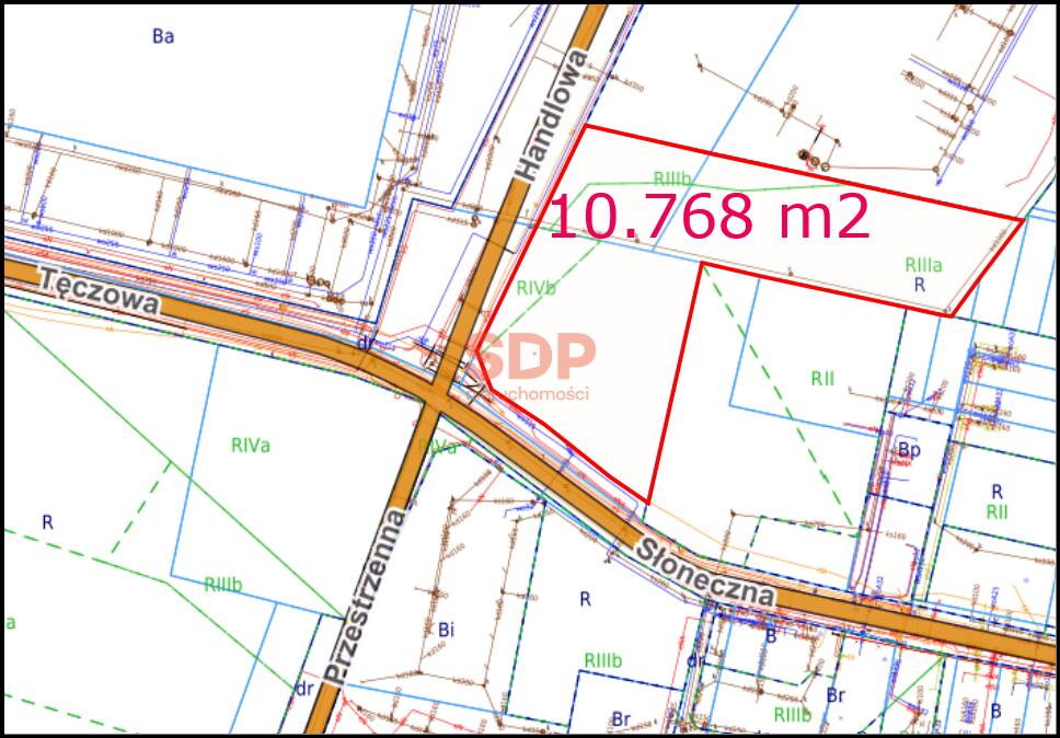 Działka inwestycyjna 1,08 ha, Bielany Wrocławskie, Słoneczna - zdjęcie 4