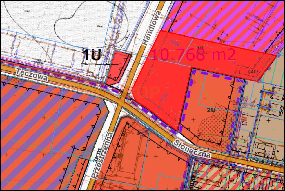 Działka inwestycyjna 1,08 ha, Bielany Wrocławskie, Słoneczna - zdjęcie 9