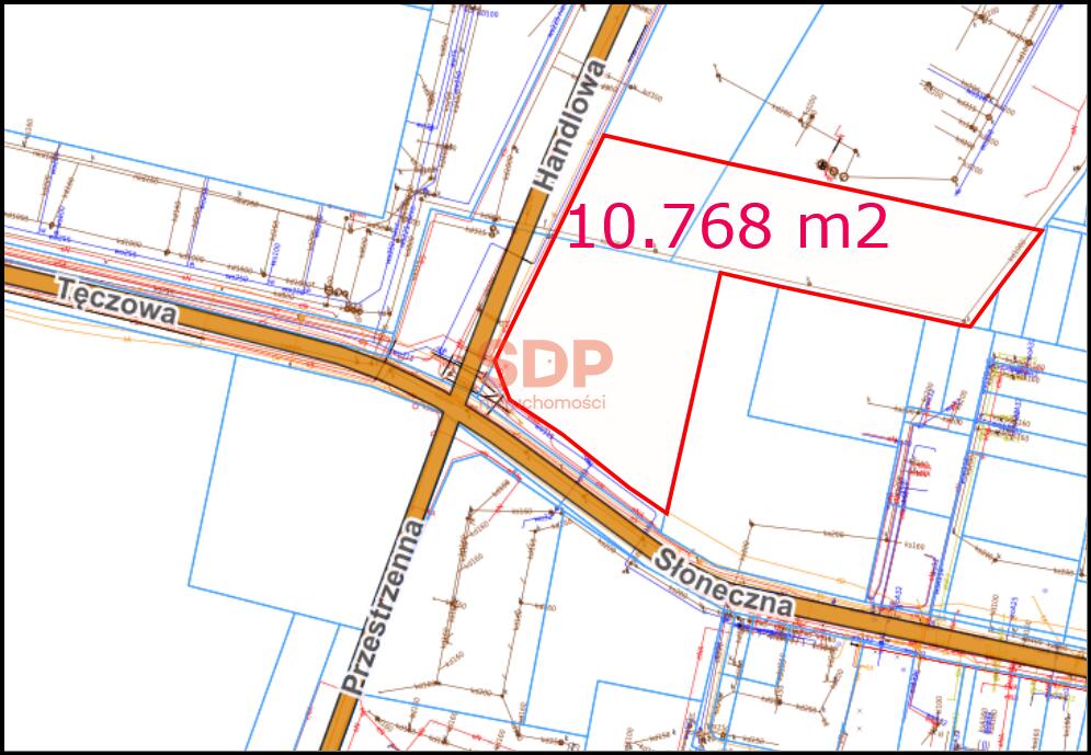 Działka inwestycyjna 1,08 ha, Bielany Wrocławskie, Słoneczna - zdjęcie 3