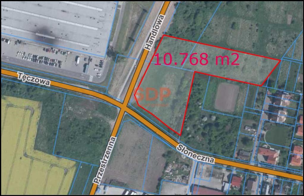 Działka inwestycyjna 1,08 ha, Bielany Wrocławskie, Słoneczna - zdjęcie 1