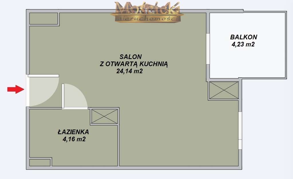 Urocza kawalerka z balkonem w Miasteczku Wilanów - zdjęcie 11