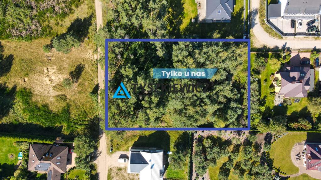 Działka o pow. 3058 m2 plan zagospodarowania - zdjęcie 1
