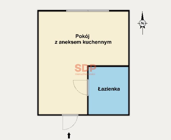 Mieszkanie 17 m², Łódź, Nawrot - zdjęcie 7