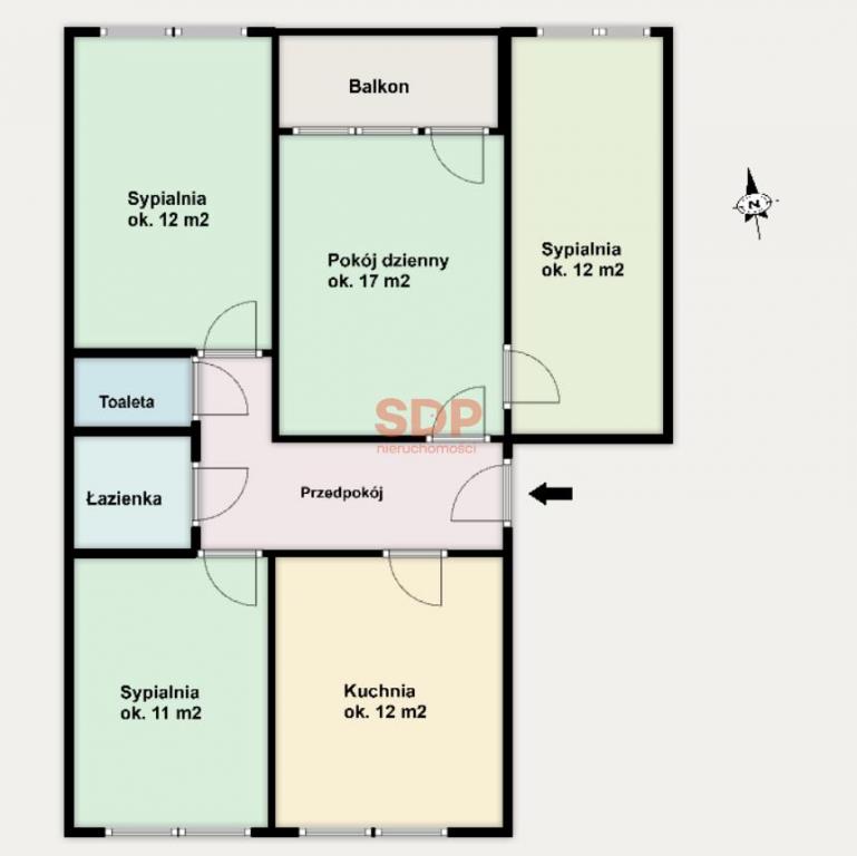 Mieszkanie 82 m², Wrocław, Zemska - zdjęcie 5
