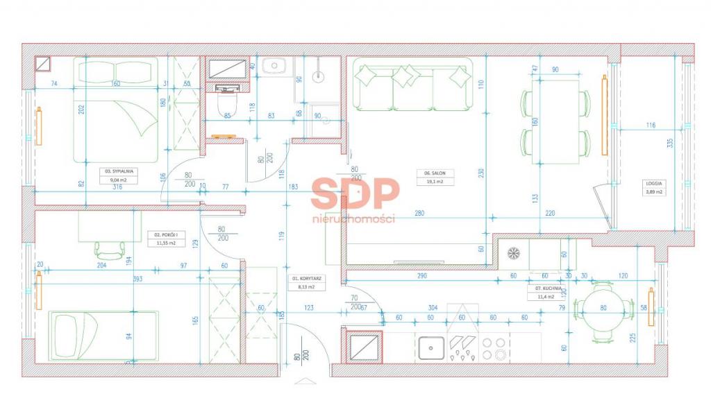 Mieszkanie 63 m², Wrocław, Szybowcowa - zdjęcie 4