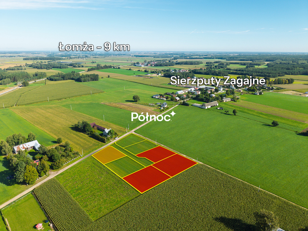 Działka budowlana 1006&nbsp;m², Sierzputy Zagajne - zdjęcie 5