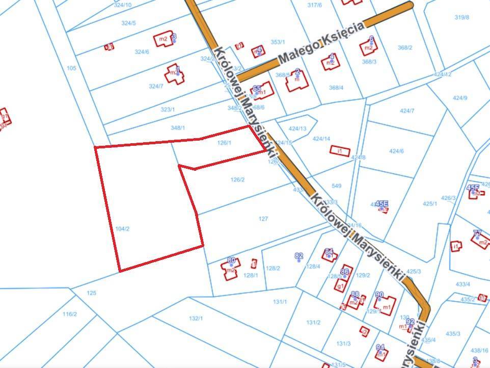 Działka budowlana 8221 m², Bieganów - zdjęcie 9