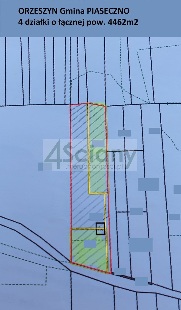 Działka budowlana 4462&nbsp;m², Orzeszyn - zdjęcie 4