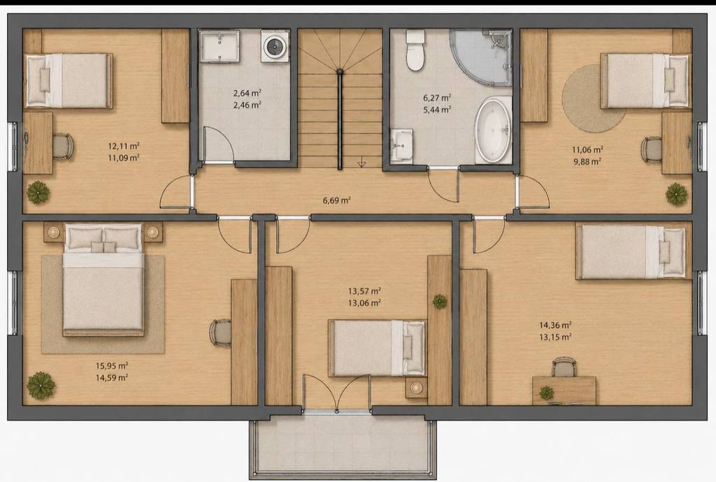 Dom 165&nbsp;m², Międzyborów - zdjęcie 9