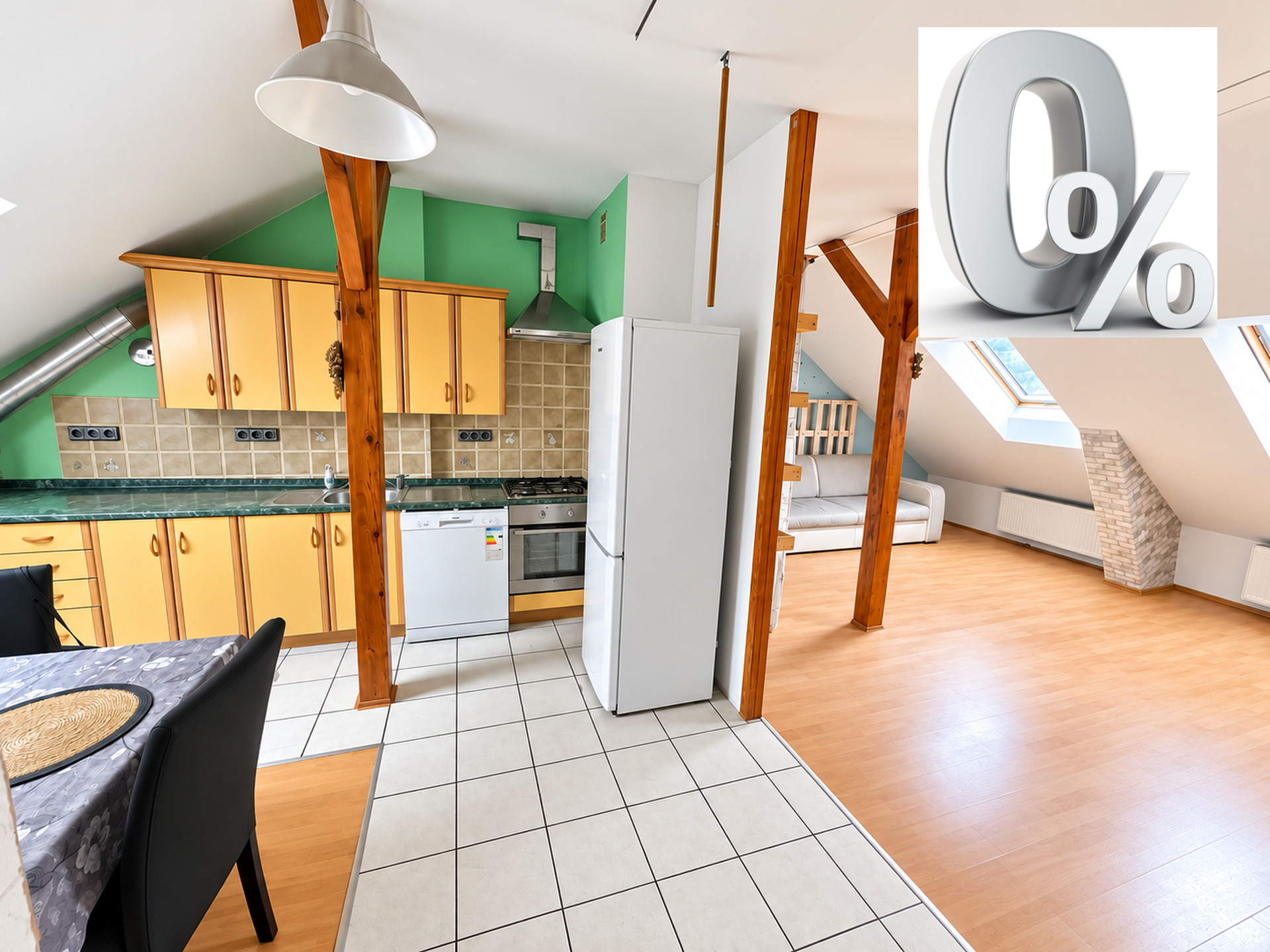 Mieszkanie 3 pokojowe. 80 m2 po podłodze (powierzchnia użytkowa 51,34 m2) - zdjęcie 1