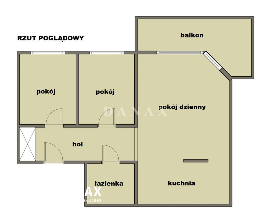 Mieszkanie 57&nbsp;m², Kraków, Żabiniec - zdjęcie 5