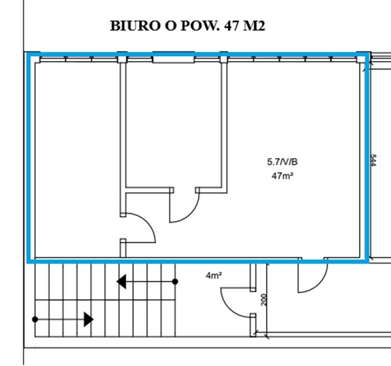 Lokal biurowy do wynajęcia, 47&nbsp;m², Gdańsk, Oliwska - zdjęcie 4
