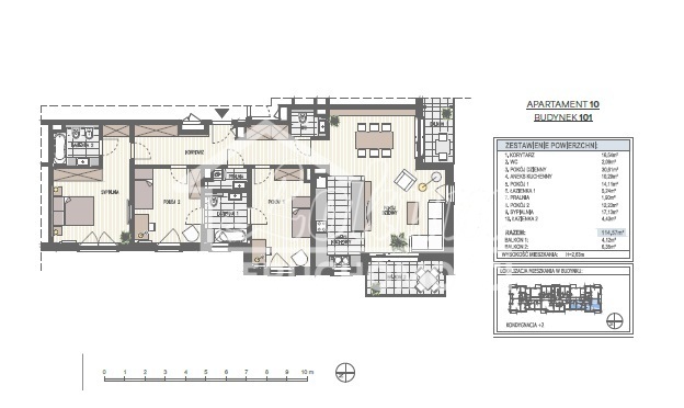 Mieszkanie 114,57&nbsp;m², Szczecin - zdjęcie 2