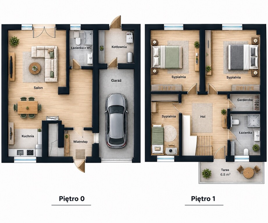 Dom 130 m², Łomża, Krucza - zdjęcie 7