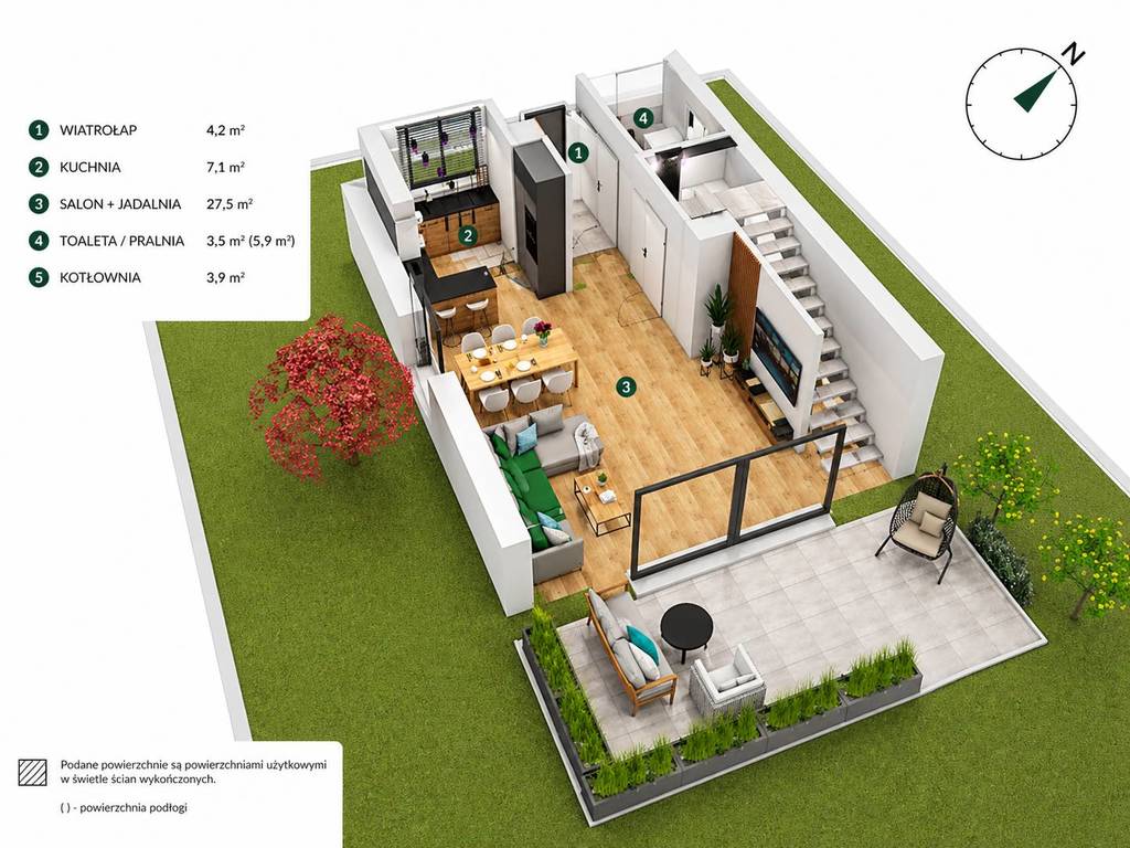 Dom 97 m², Czernichów, Pod Lasem - zdjęcie 4