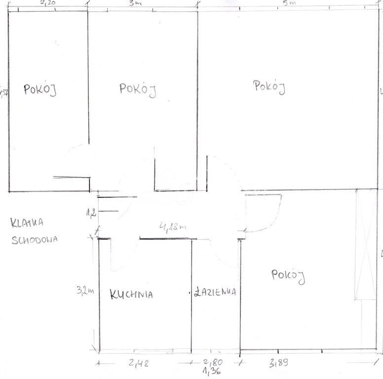 Mieszkanie 78,17&nbsp;m², Szczecin, Adama Mickiewicza - zdjęcie 4