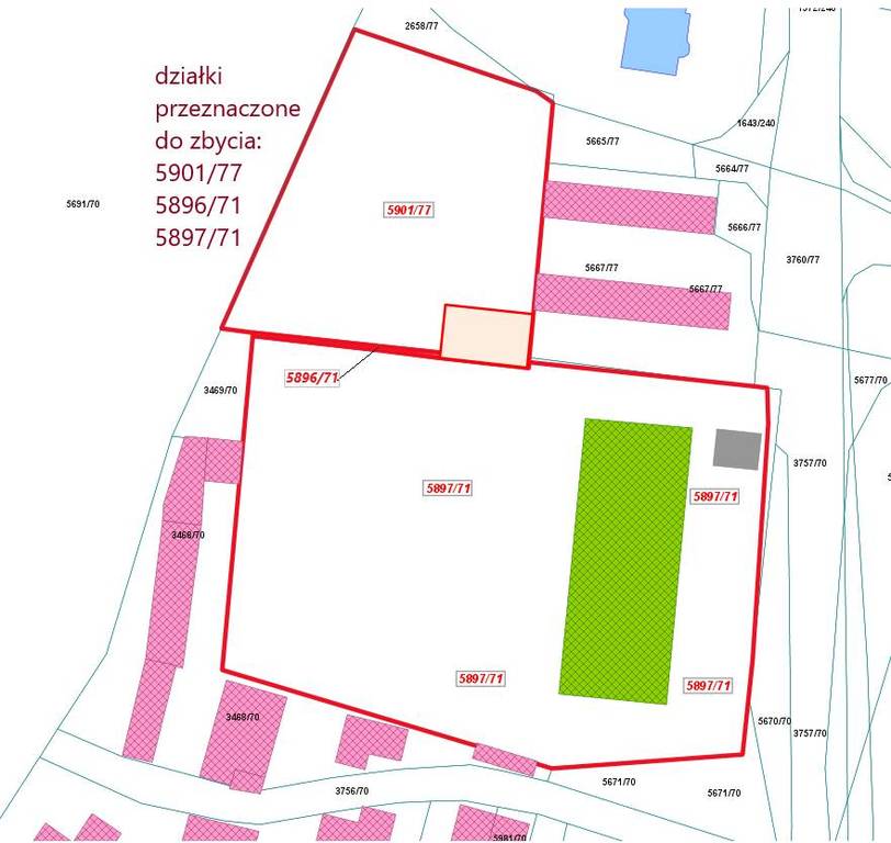 Działka inwestycyjna 8509 m², Tychy - zdjęcie 2
