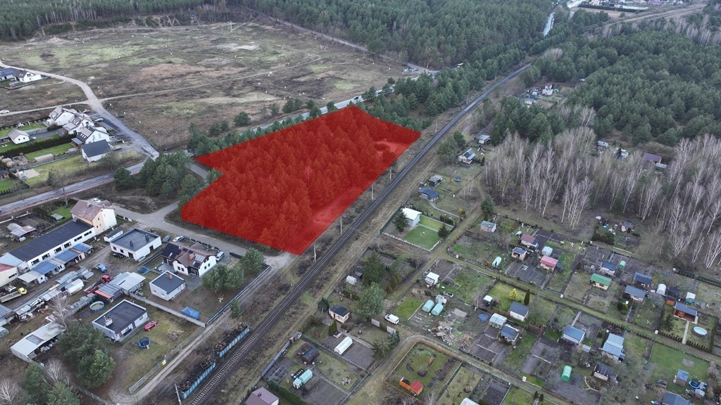 Działka inwestycyjna 1,12&nbsp;ha, Piła, Kamienna - zdjęcie 1