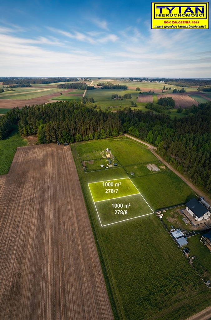 Działka budowlana 1000&nbsp;m², Mikołajki - zdjęcie 2