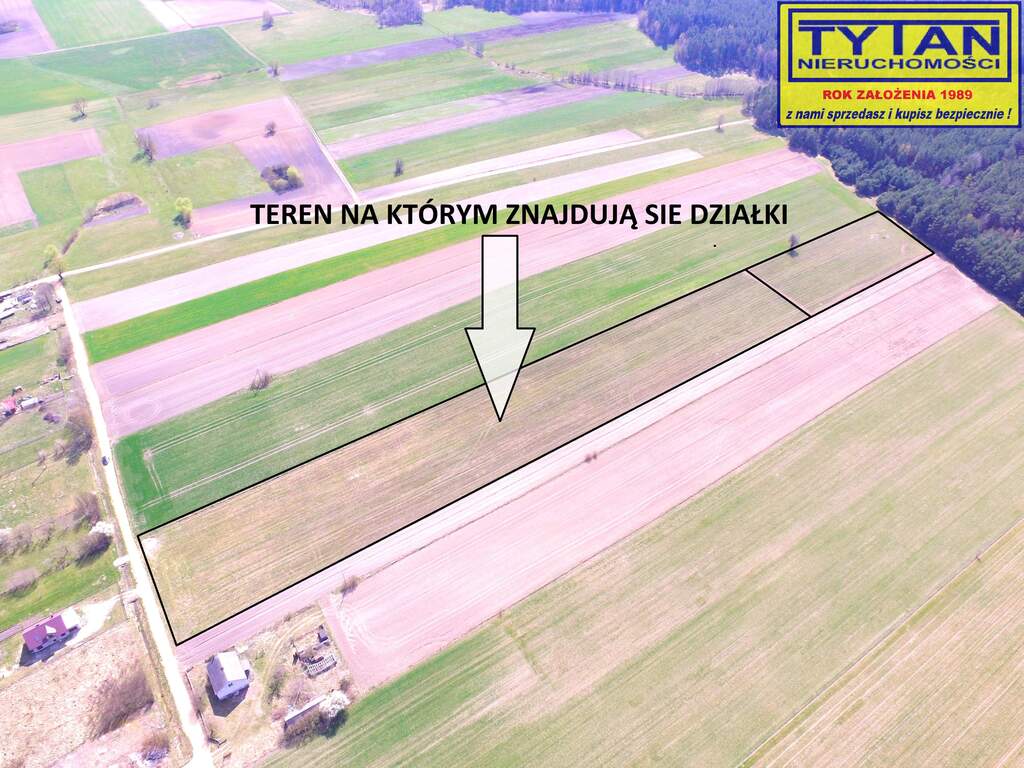 Działka budowlana 782 m², Grzymały Szczepankowskie - zdjęcie 1