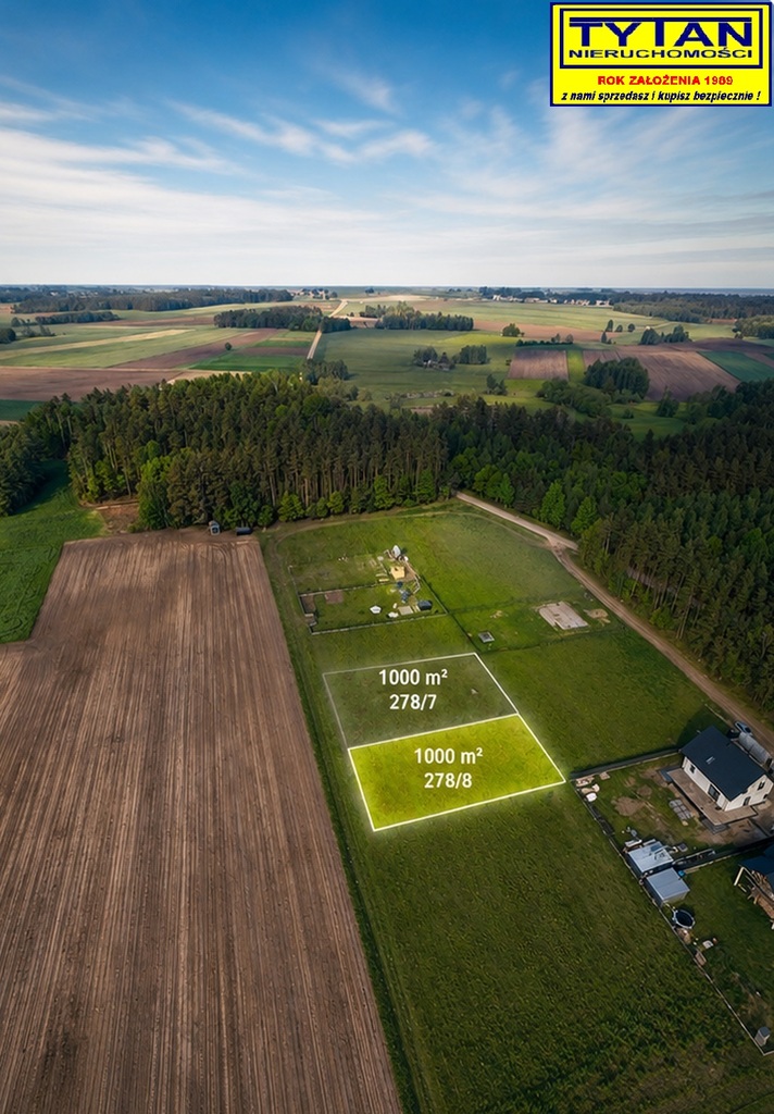 Działka budowlana 1000&nbsp;m², Mikołajki - zdjęcie 2